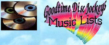 Goodtime DJ Music Lists