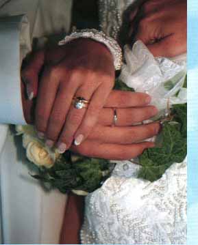 Wedding Hands Rings